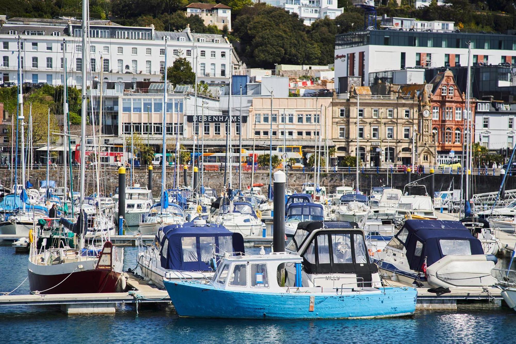 The Moorings - Stylish Duplex Apartment On Torquay Harbourside Kültér fotó
